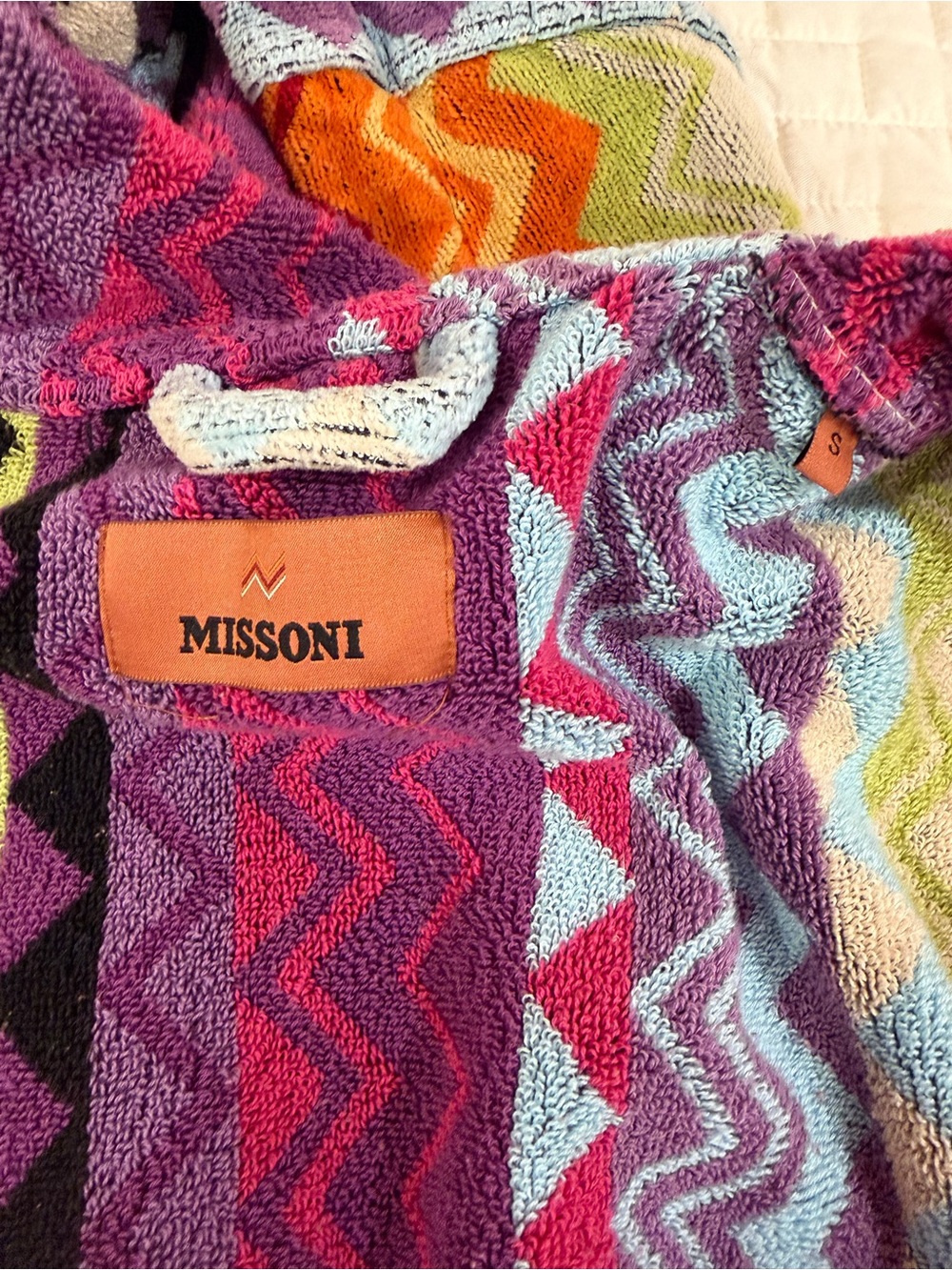 Missoni Hooded Robe - Picture 3 of 5
